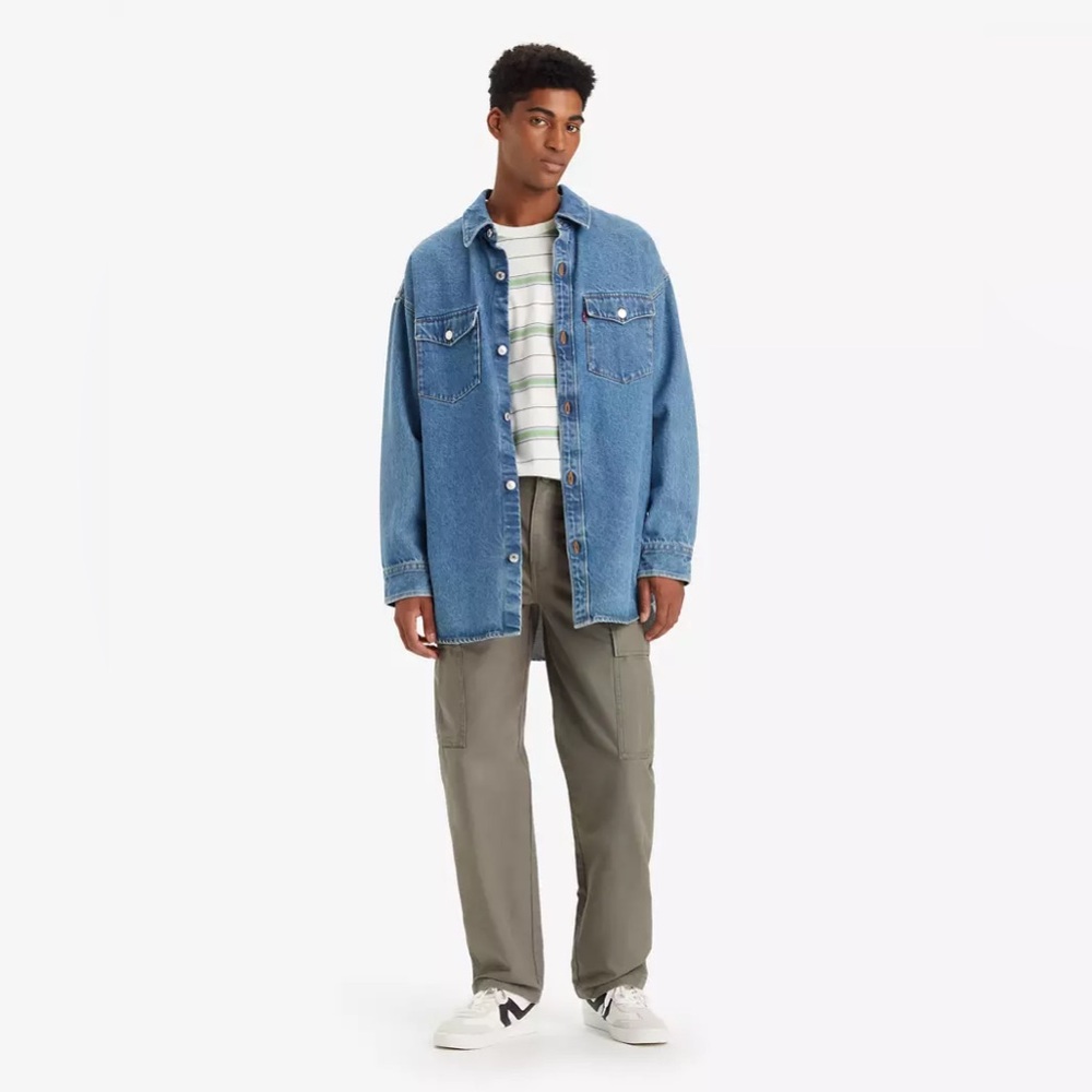 2/$50 Men’s Levi's XX CARGO STRAIGHT FIT MEN'S PANTS Olive Green